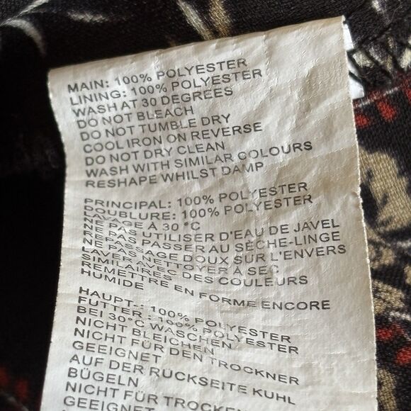 Nasty Gal Y2K Plunging V Neck Whimsigoth Floral Midi Dress Size 2 Romantic Party - Picture 11 of 12